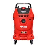 Aspirador industrial Hilti VC 60M-X de 60 litros vista frontal