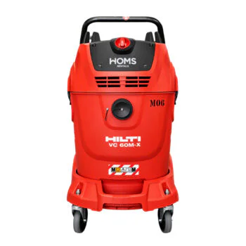 Aspirador industrial Hilti VC 60M-X de 60 litros vista frontal