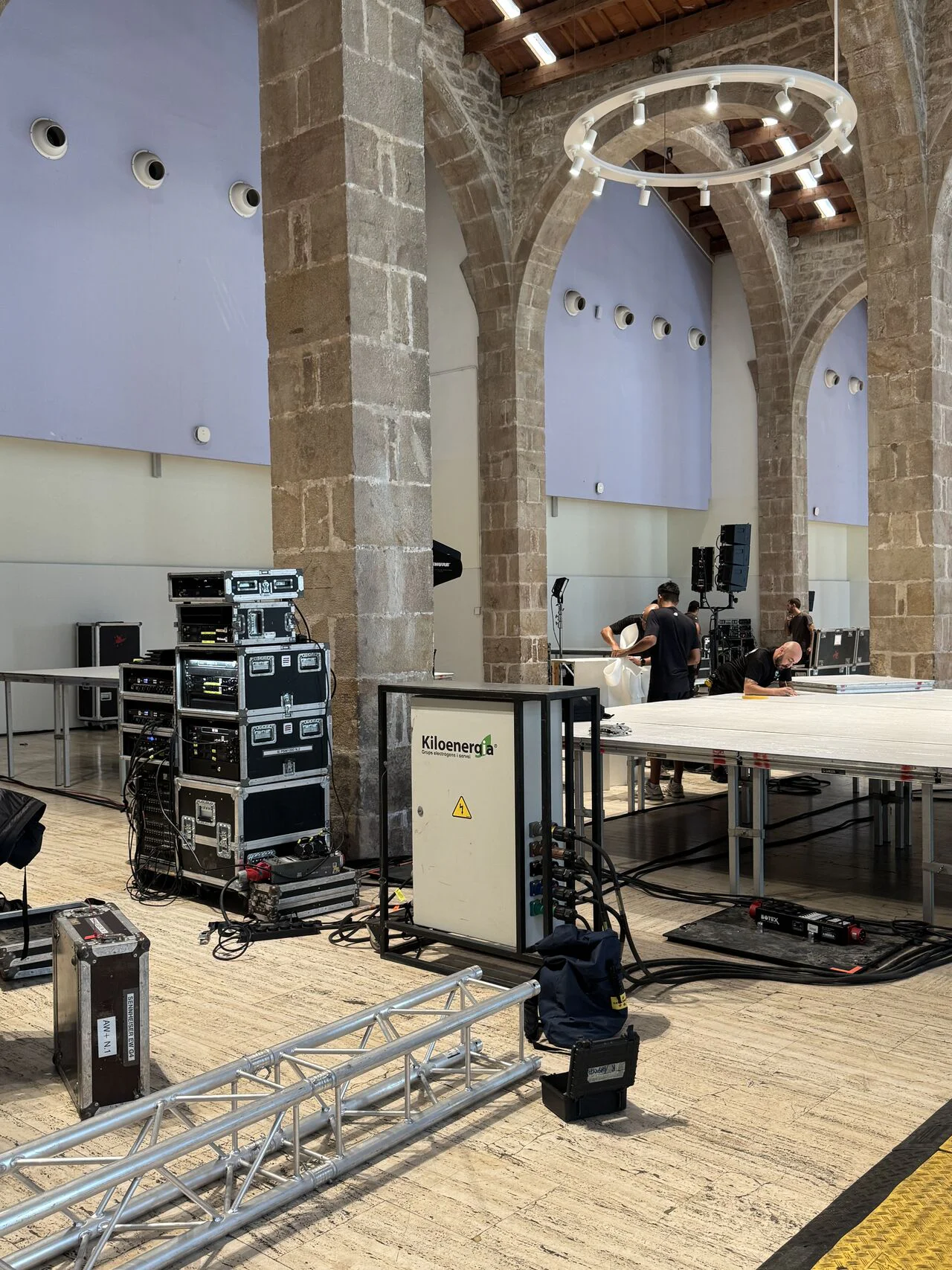 Suministro eléctrico silencioso para Museo Maritim de Barcelona
