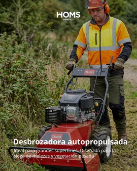 desbrozadora super autopropulsada